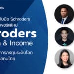 สร้างโอกาสการลงทุนระดับโลกเพื่อคนไทย โรโบเวลธ์ จับมือ Schroders เปิดพอร์ตใหม่ “Schroders Growth & Income”