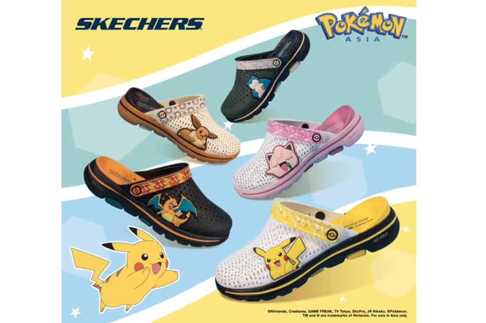 Skechers ปลดล็อกสังเวียนแห่งการไล่ล่าโปเกมอน เปิดตัว Skechers Pokémon Collection เอาใจสาวกพิคาชู