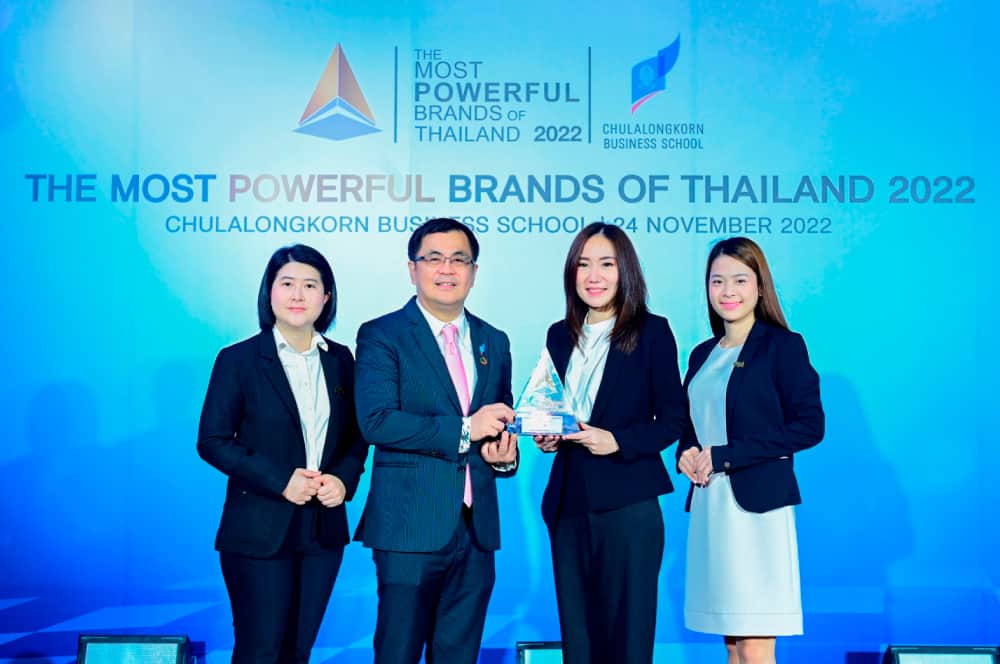 “มาม่า” รับรางวัล The Most Powerful Brands of Thailand 2022 แบรนด์บะหมี่กึ่งสำเร็จรูปทรงพลังที่สุดของประเทศไทย