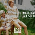 CC DOUBLE O ชวนช้อปโปรโมชั่น “END OF SEASON SALE”กับส่วนลด 50% ตั้งแต่วันนี้ – 20 กรกฎาคม 2566