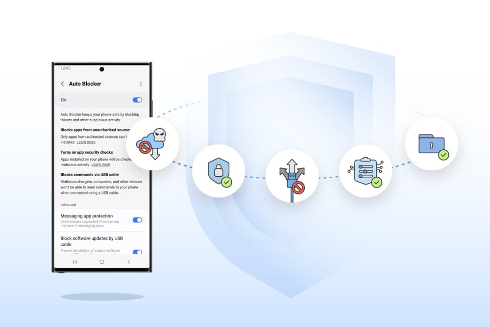 คลิ๊กเดียวปลอดภัย! ด้วย Samsung Auto Blocker ตัวช่วยในการปกป้องการโดนโจรกรรมข้อมูลจากมิจฉาชีพ