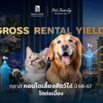 เมเจอร์ ดีเวลลอปเม้นท์ เปิดโผ Gross Rental Yield ตลาดคอนโดเลี้ยงสัตว์ได้โตต่อเนื่อง